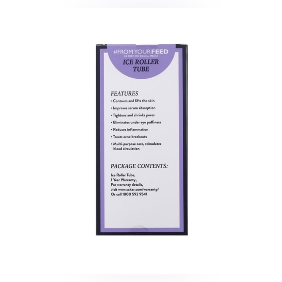 From Your Feed Ice Roller for Face, Pink, Facial Massage to Reduce Puffiness - Picture 4 of 9